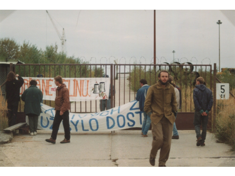 Ekostory - blokáda Temelína (foto: Miroslav Patrik)