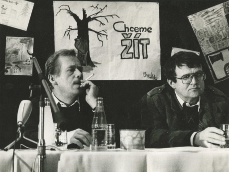 Ekostory - Václav Havel a legenda československé ekologie Josef Vavroušek (foto: Věra Bartošková)